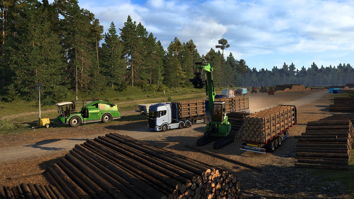 Experience the beauty & industry of the North in our upcoming Nordic Horizons DLC for Euro Truck Simulator 2! Get a first look at the custom-made depots crafted to capture the regionโs unique character. ๐๐ฒ See more at ๐
