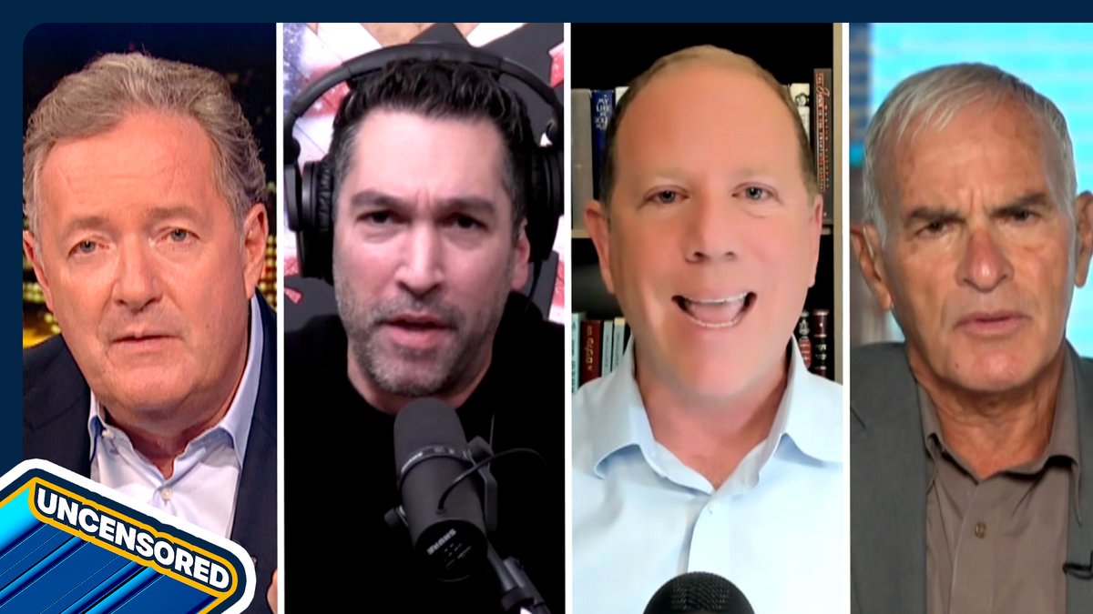 'You're unwilling to understand the most basic principle here that there's probably never been a more moral war!' Piers Morgan's latest debate on the Israel-Gaza ceasefire is live 👇 📺 Dave Smith | Doron Spielman | Norman Finkelstein | פלר חסן נחום Fleur Hassan-Nahoum