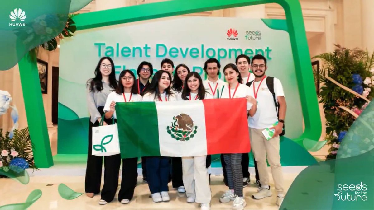 Gracias a Seeds for the Future 2025, programa insignia de Huawei para impulsar a talentos digitales en todo el mundo, estudiantes de México están viviendo una experiencia única de aprendizaje e intercambio cultural en China. ¡Felicidades!