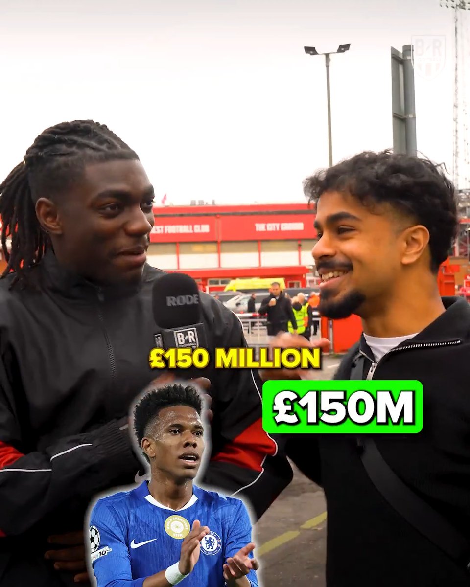 Chelsea fans on how much they think Estêvão is worth 🤑🇧🇷