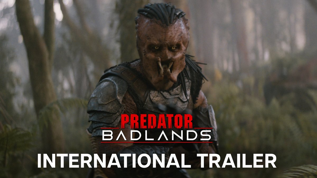 The new trailer for ‘PREDATOR: BADLANDS’ has been released. In theaters on November 7.