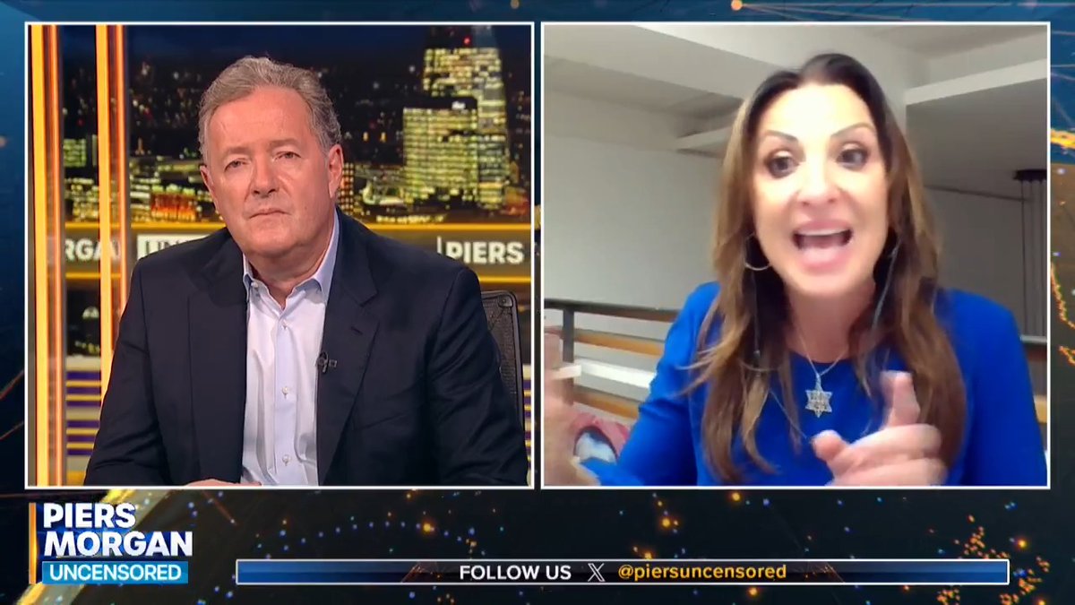 “Is West Midlands Police going to protect ANY fans from Maccabi Tel Aviv? Or just the ones flying in from Israel?” Fleur Hassan thinks the football ticket ban is a “very bad, dangerous and sad precedent." Watch more👇 📺 Piers Morgan | פלר חסן נחום Fleur Hassan-Nahoum