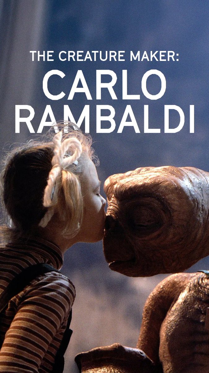 Celebrate Carlo Rambaldi, the Academy Award–winning artist behind E.T., DEEP RED, KING KONG (1976), and more in this centennial tribute to his groundbreaking visual effects. 🎟️