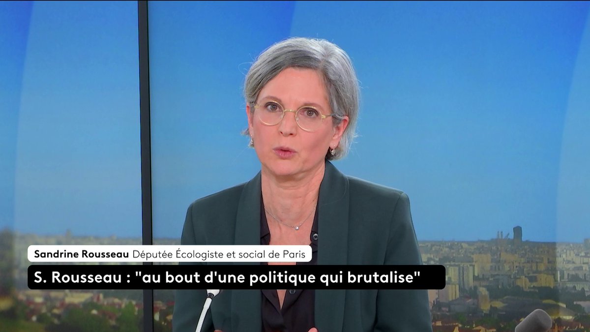 🗣️ "Je trouve que ce calendrier est le pire qu'il puisse être", estime la députée Écologiste et social Sandrine Rousseau. Sandrine Rousseau réagit à l'annonce de Marine Tondelier qui se porte candidate à l'élection présidentielle 2027. Gilles Bornstein #ToutEstPolitique #Canal16