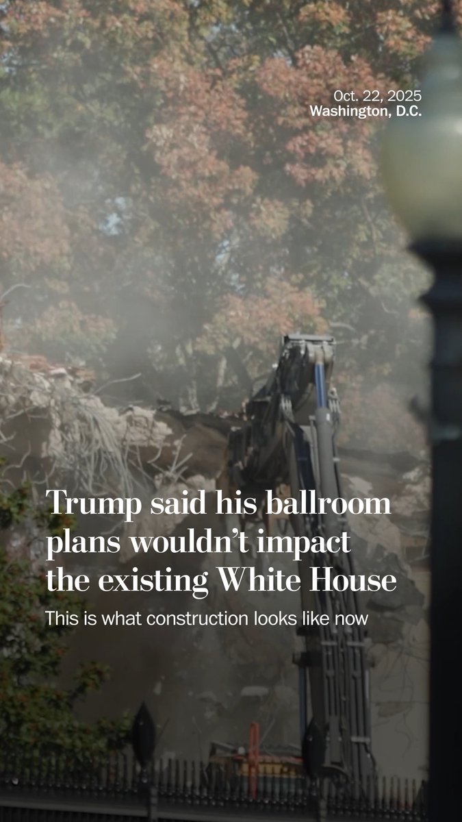 Much of the White House East Wing has been torn down to make way for President Donald Trump’s planned ballroom, despite complaints about the project’s lack of transparency.
