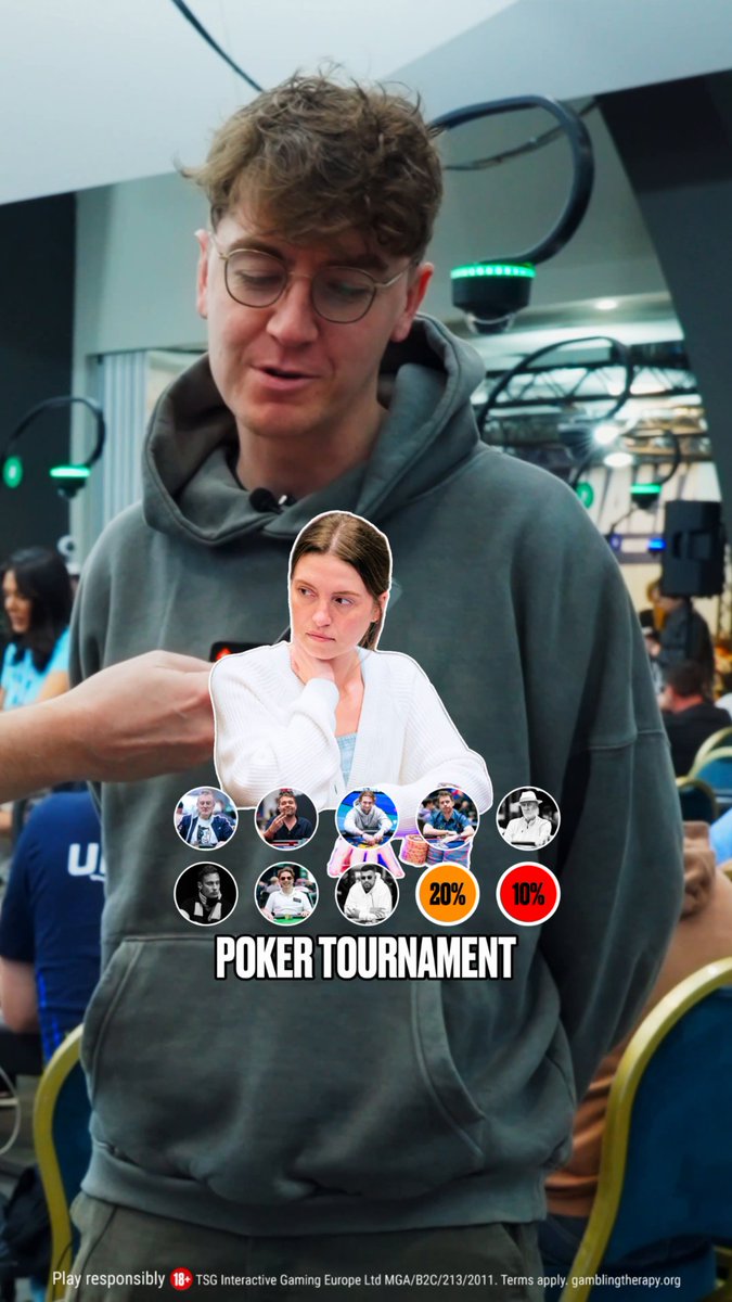 ⚠️ Play the EPT Season for free ⚠️ So close for Fintan Hand, but he couldn't quite name the 20% player. Can you? Reply with your answer + [Stars ID] + #EPTSeason by Thu 18:00 CET. 20 x $5.50 tickets to be won. T&amp;Cs: