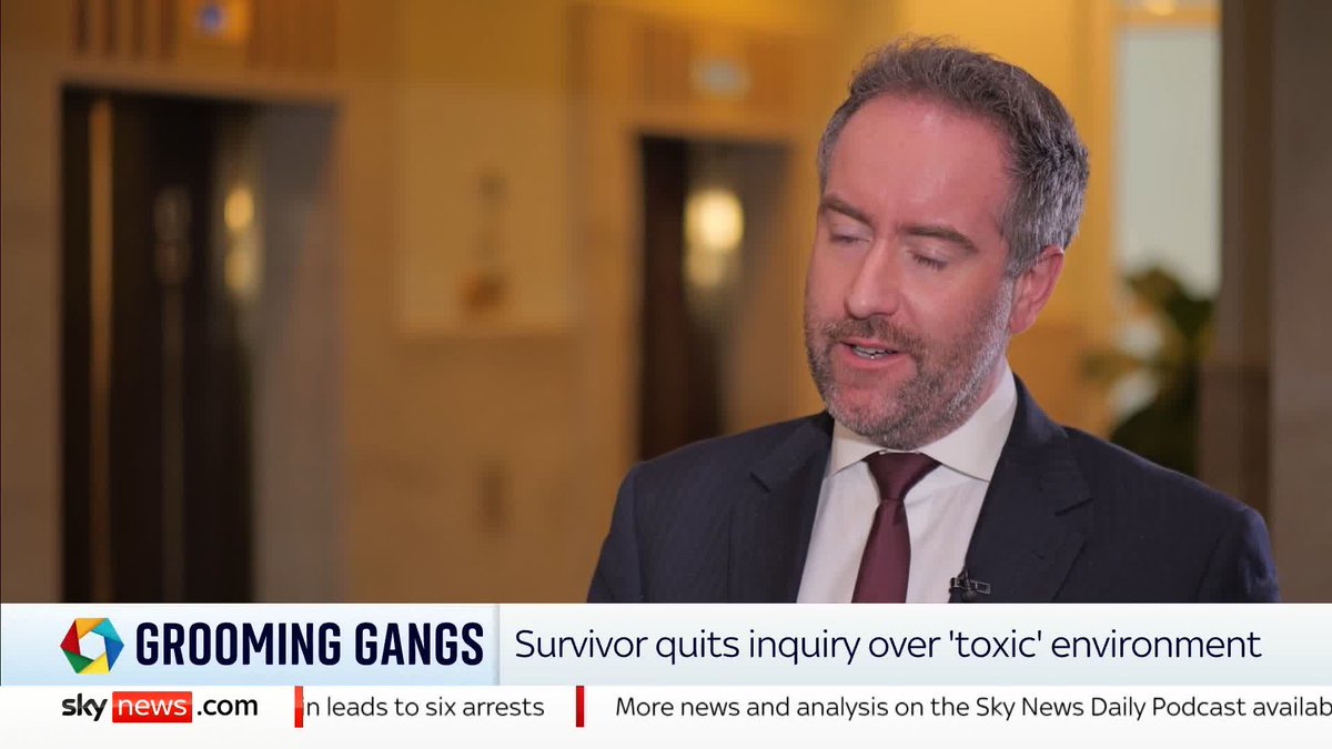 'She knows that victims' voices and survivors' voices have to be at the heart of that inquiry. If there was one person that I could choose to be leading on this, it is Jess Phillips,' Natalie Fleet MP tells Sky's Darren McCaffrey . 📺 Sky 501