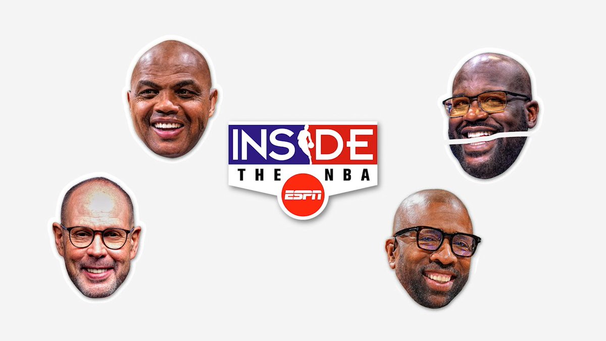 The wait is almost over — Inside the NBA returns TONIGHT 🔥 Watch at 6 PM ET on ESPN and the ESPN App 🍿