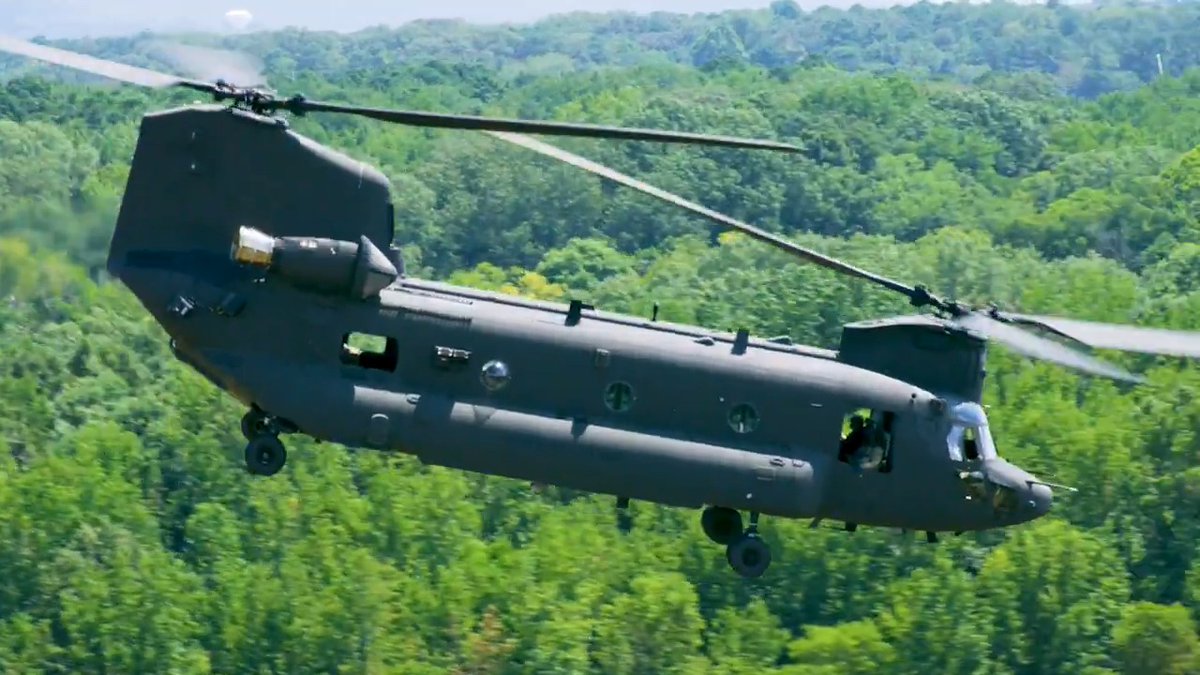 Built different. The CH-47F Block II #Chinook expands heavy-lift capabilities across the globe. With redesigned fuel tanks, a strengthened fuselage and an improved drivetrain, the enhanced helicopter can lift more, fly farther and work smarter. See the workhorse in action.