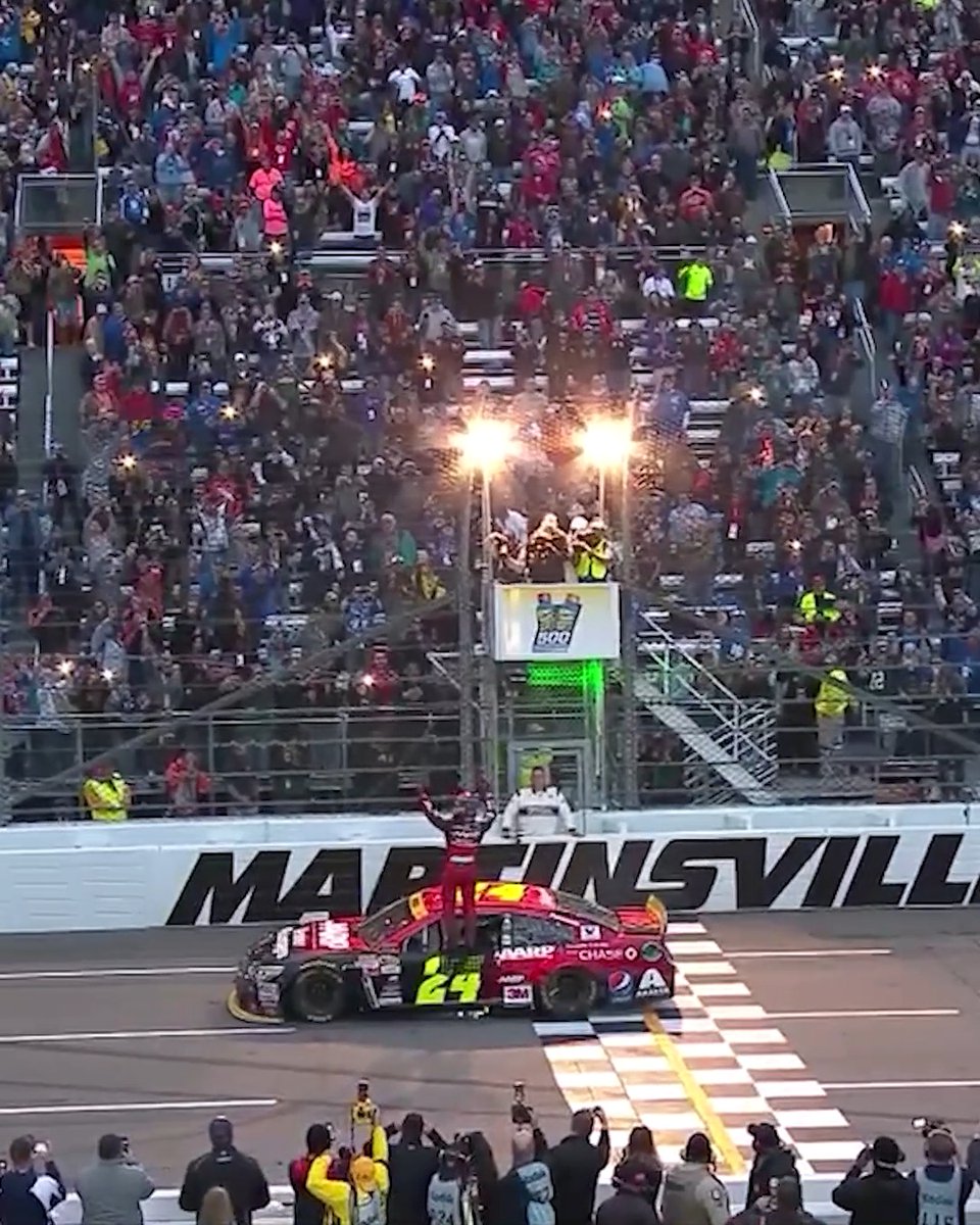 The 93rd and final win in a Hall of Fame career. 🏁