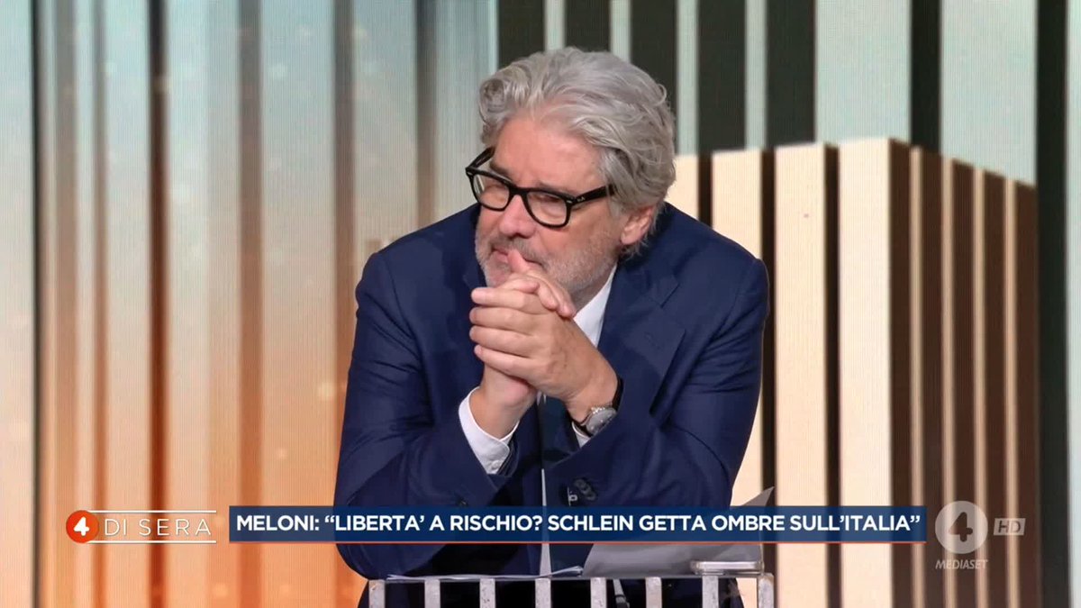 "Se oggi l'Italia, dopo tanti anni, è tornata a essere una nazione riconosciuta a livello internazionale, è merito di Giorgia #Meloni" Hoara Borselli a #4disera