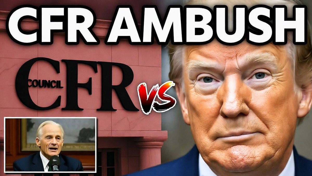 🚨 BREAKING: Peter Navarro just walked into the CFR and declared WAR on British control of America. 3 days later, Trump's "China deal" with Australia was actually aimed at dismantling Britain's imperial grip. Most missed it. Here's what really happened 👇