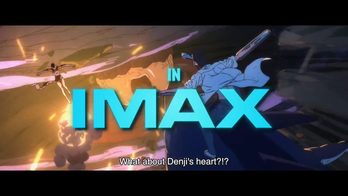 Go big. Experience Chainsaw Man - The Movie: Reze Arc in IMAX. The worldwide phenomenon returns with an original movie, now playing exclusively in theatres and IMAX. Get tickets now!