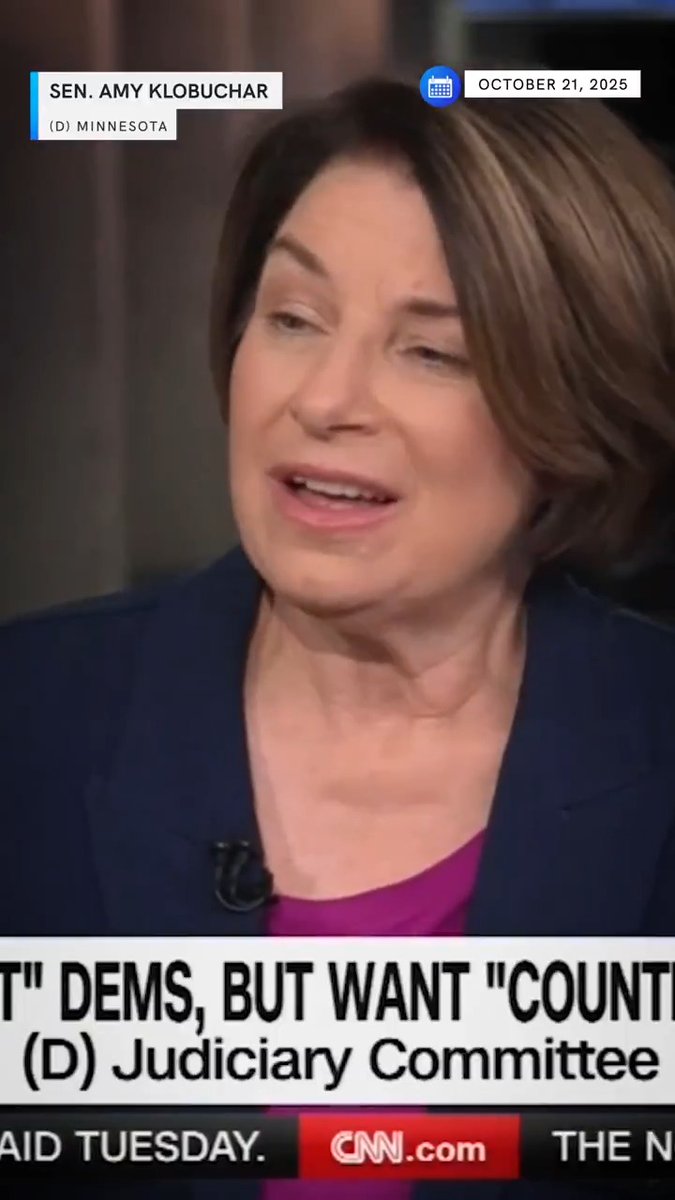 Listen to what Senator Amy Klobuchar has to say about the Trump and Republican shutdown: “He's been willing to negotiate in the Mideast. He's been willing to negotiate in Asia, but he's not willing to walk down the block and meet with the leaders of Congress.”
