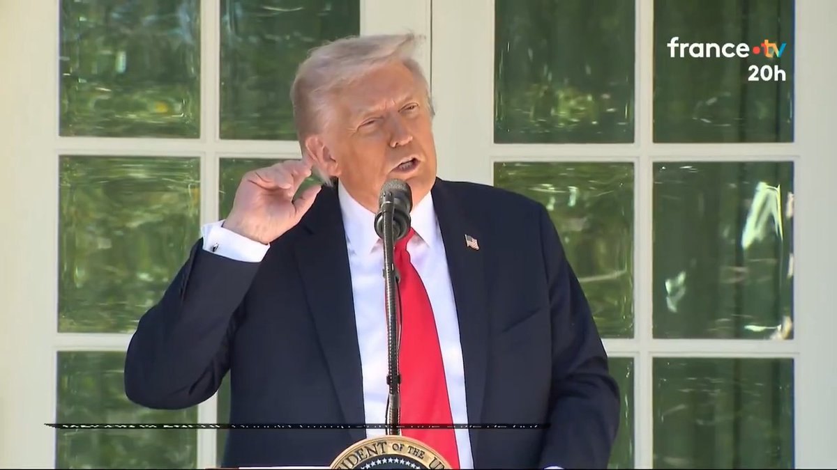 🇺🇸🚧 États-Unis : Donald Trump détruit une aile de la Maison Blanche pour construire une salle de bal. Un chantier polémique estimé à 250 millions de dollars. #JT20h