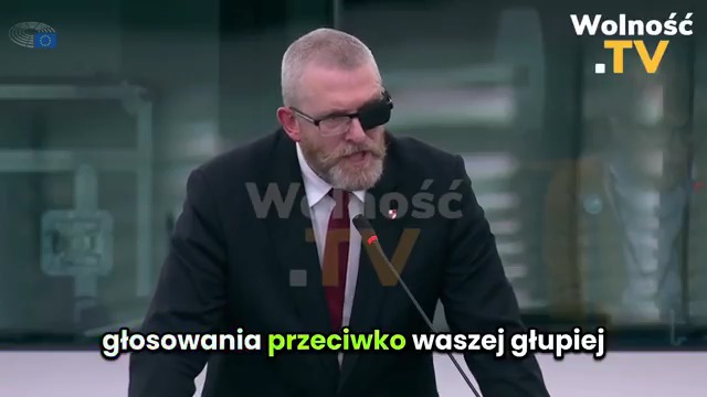 ‼️WIELKI POWRÓT GRZEGORZA BRAUNA NA SALĘ PLENARNĄ EUROPARLAMENTU‼️ Polexit! Odzyskajmy naszą niepodległość! Życie będzie o wiele lepsze, jak opuścimy Unię Europejską! Precz z eurokołchozem! Grzegorz Braun Konfederacja Korony Polskiej