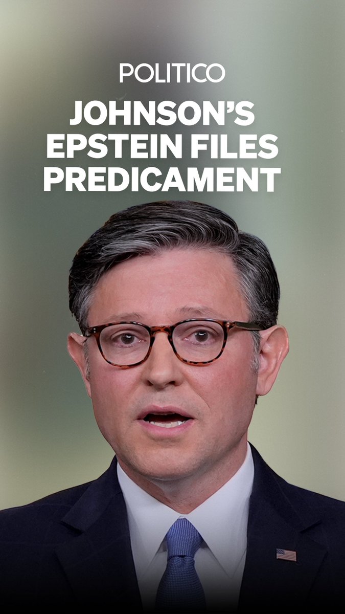 House Speaker Mike Johnson says he wouldn't stop a floor vote to fully release the Epstein files when the House comes back into session. "If you get the signatures, it goes to a vote," Johnson tells POLITICO. Our Hailey Fuchs breaks it down.