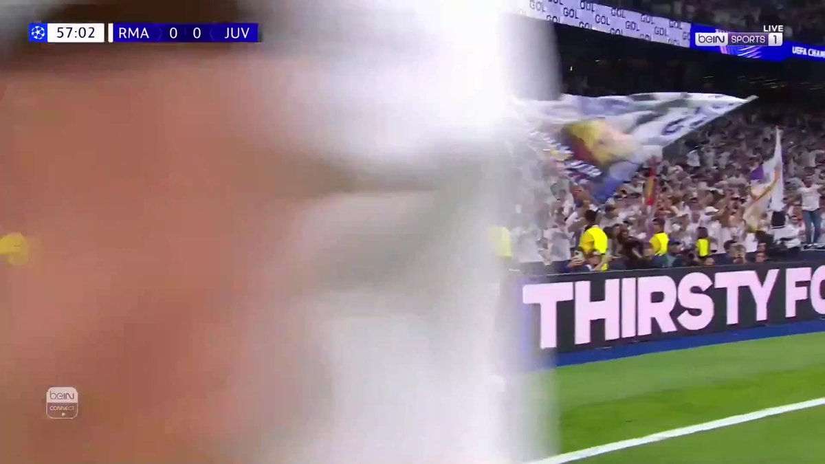 القائم يمنع هدف فينيسيوس 🚫⚽️ لكن بلينغهام في المكان المناسب ليكملها في الشباك ويمنح التقدم لريال مدريد! 👏🔥 📦 اشترك الآن 👇 🔗 📱 #دوري_أبطال_أوروبا #ريال_مدريد #يوفنتوس