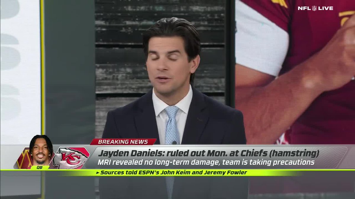 "About everything that could go wrong so far for this team has gone wrong." —Field Yates on the Commanders' injury-ridden season.