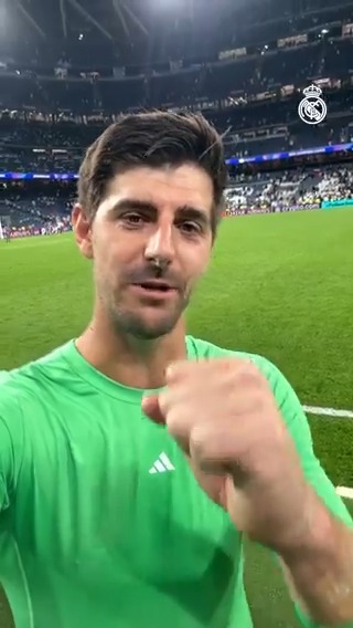 🤳 Thibaut Courtois: "Hello Madridistas, I'm very happy to have won my 300th match with Real Madrid with a clean sheet. It was a tough match but we did it and now on to the Clásico!"