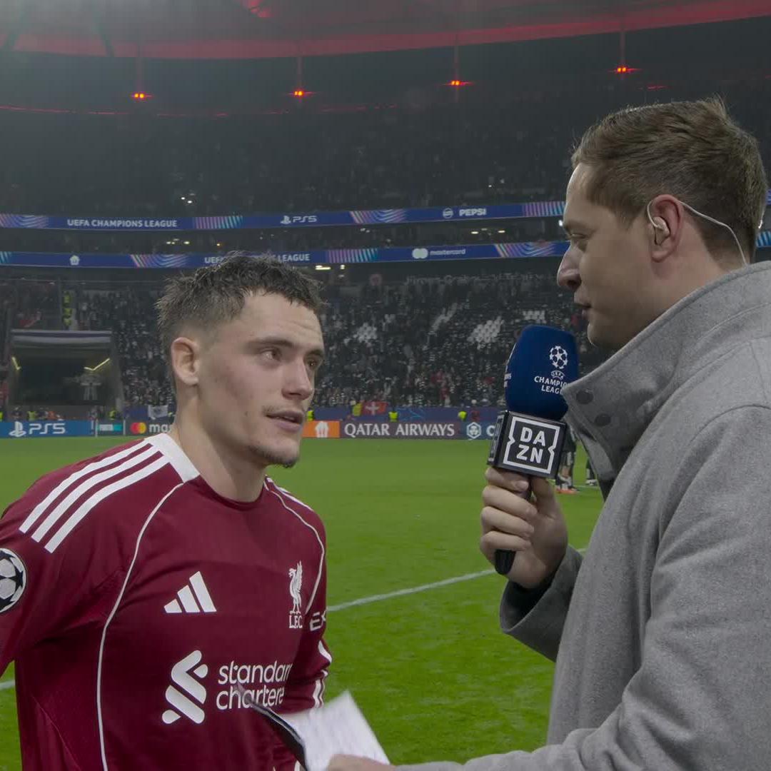 Wirtz: "Ich bin zufrieden, dass ich endlich mal eine Torbeteiligung habe." #UCL #DAZNmoment