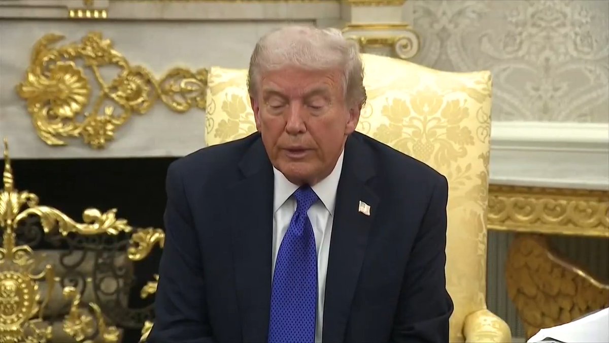 Trump: After really a tremendous amount of study with some of the best architects in the world, we determined that really knocking it down, trying to use a little section—you know, the East Wing was not much. It was never thought of as being much. It was a very small building. I think it'll be one of the great ballrooms anywhere in the world. It's about $300 million.