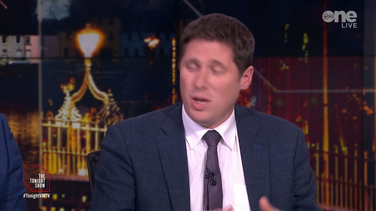 🗣️ "Are we going to have a conversation, on the level that you are about deportations here, about the crisis of male violence against women in this country?” - Eimer McAuley #TonightVMTV