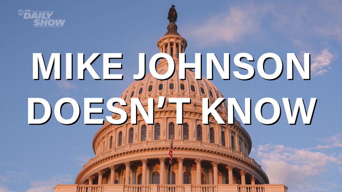 Mike Johnson doesn't know sh*t