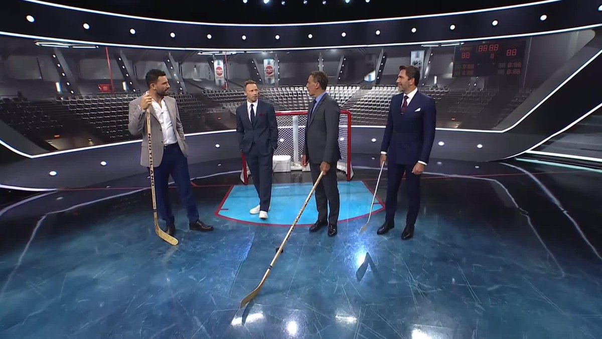 Chelios said unlike Brad Marchand, he woulda CHUCKED Dahlin's helmet back at him... and then he showed us exactly what he meant 😭