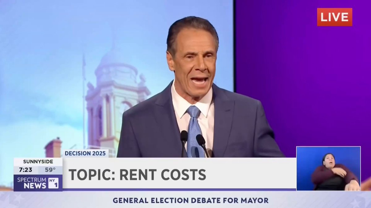 If you want a Mayor who tells you everything that he can't do, Andrew Cuomo should be your choice. But if you want a Mayor who will use every tool at their disposal to lower the cost of living, I am the candidate for you.