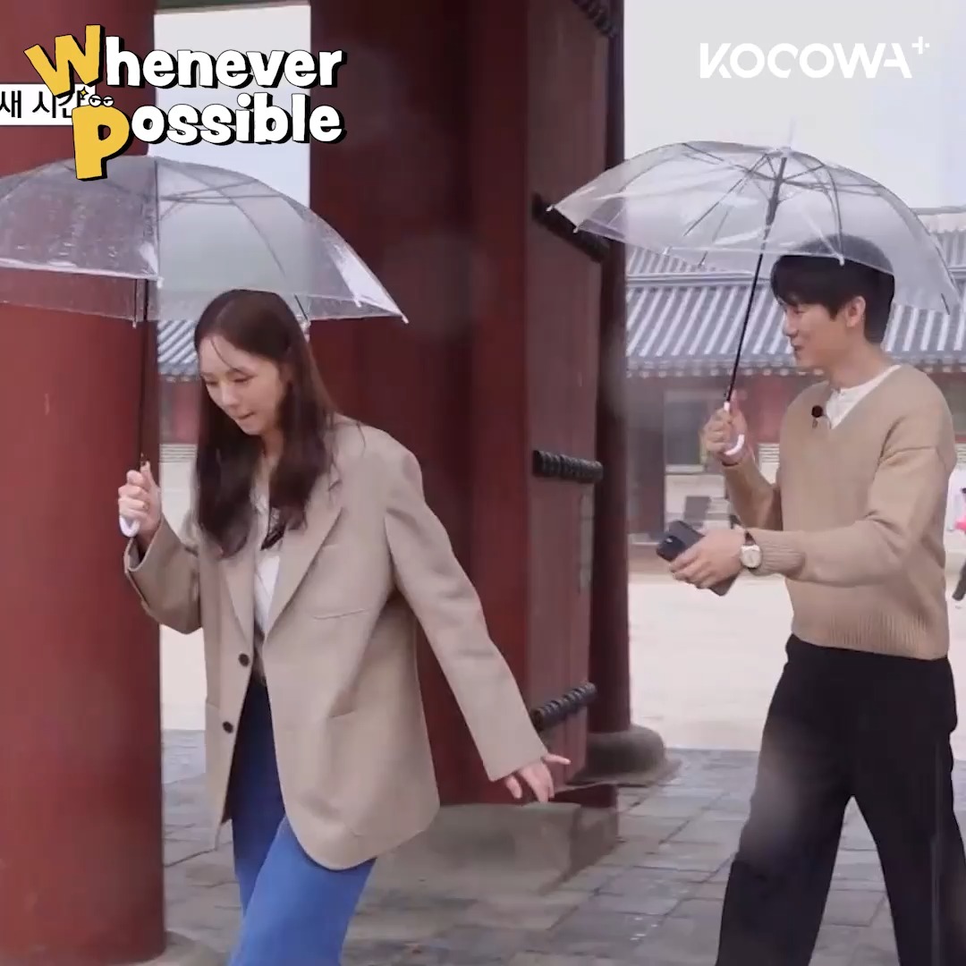 #YooYeonSeok & #ChaeSooBin's cute moment is something out of a drama 💕 Stream #WheneverPossible on KOCOWA+ ➡️ #KOCOWA