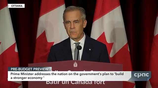 “We used to take big, bold risks in this country. It is time to swing for the fences again,” says PM Mark Carney in speech on his government’s economic plans ahead of the federal budget. “This what the upcoming budget will be about—building, taking control and winning.” #cdnpoli