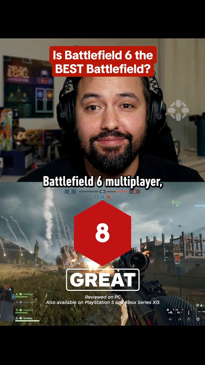 Is Battlefield 6 the BEST Battlefield game? We asked our Battlefield 6 multiplayer IGN reviewer Justin Koreis: