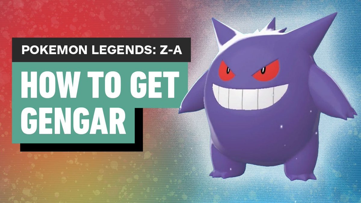 Gengar is one of the trickier Pokemon to obtain in Pokemon Legends: Z-A. Whether you want to evolve it or catch one in the wild, here's what you need to know to get your very own Gengar for your team!