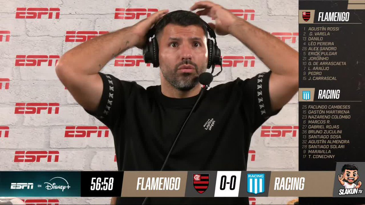 El Kun Agüero SE LAMENTÓ por el gol anulado a Racing 😳