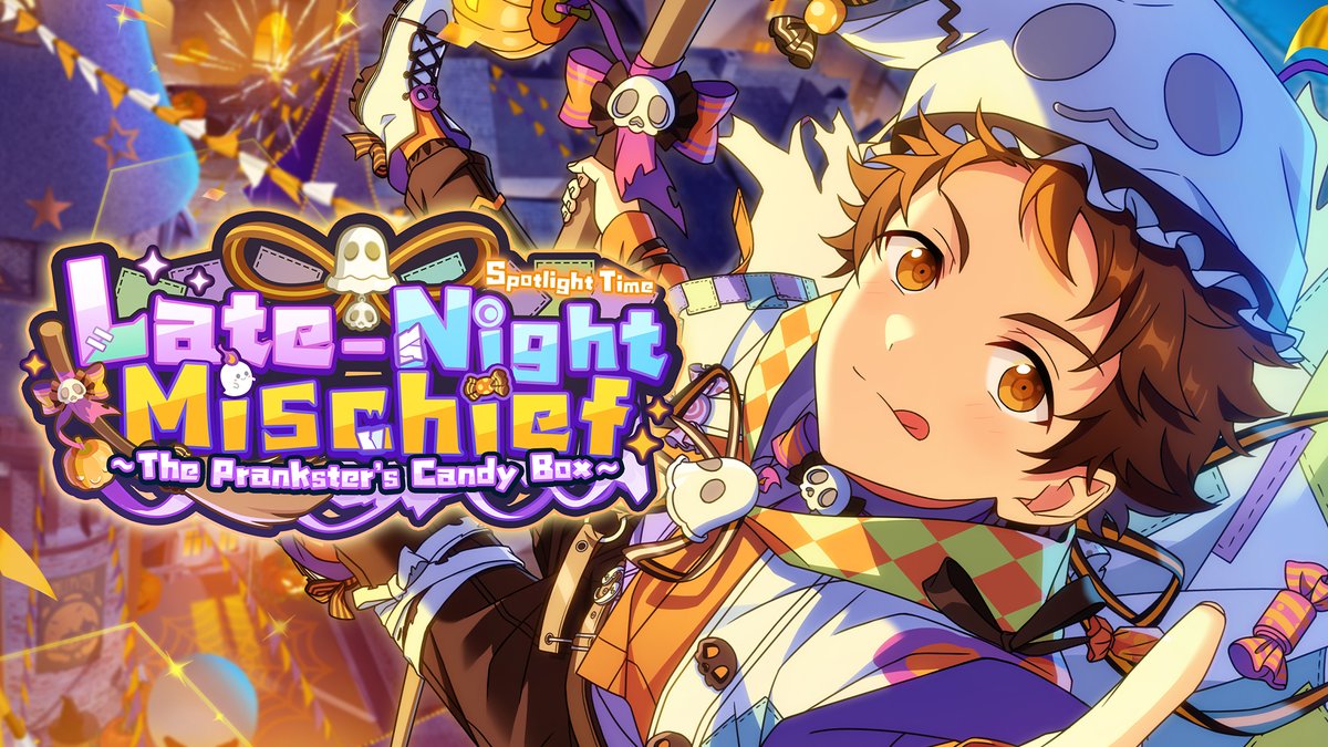 PV Release! Spotlight Time: Late-Night Mischief With another Halloween on the horizon, Mitsuru is set on pulling off a memorable prank to grant the wish his fans shared during Spotlight Time... Spotlight Time: Late-Night Mischief will be released on 10/25!