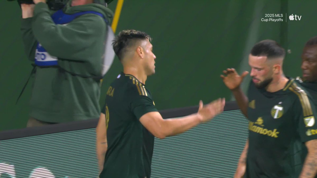 Felipe Mora strikes! 💥 Portland Timbers open the scoring for Portland Timbers against RSL in the Wild Card // Audi MLS Cup Playoffs