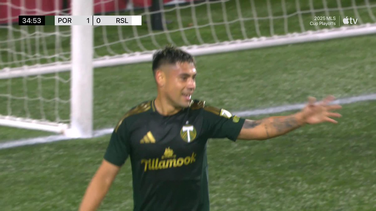 First-half brace for Felipe Mora! 😤 Portland Timbers lead RSL 2-0 // Audi MLS Cup Playoffs