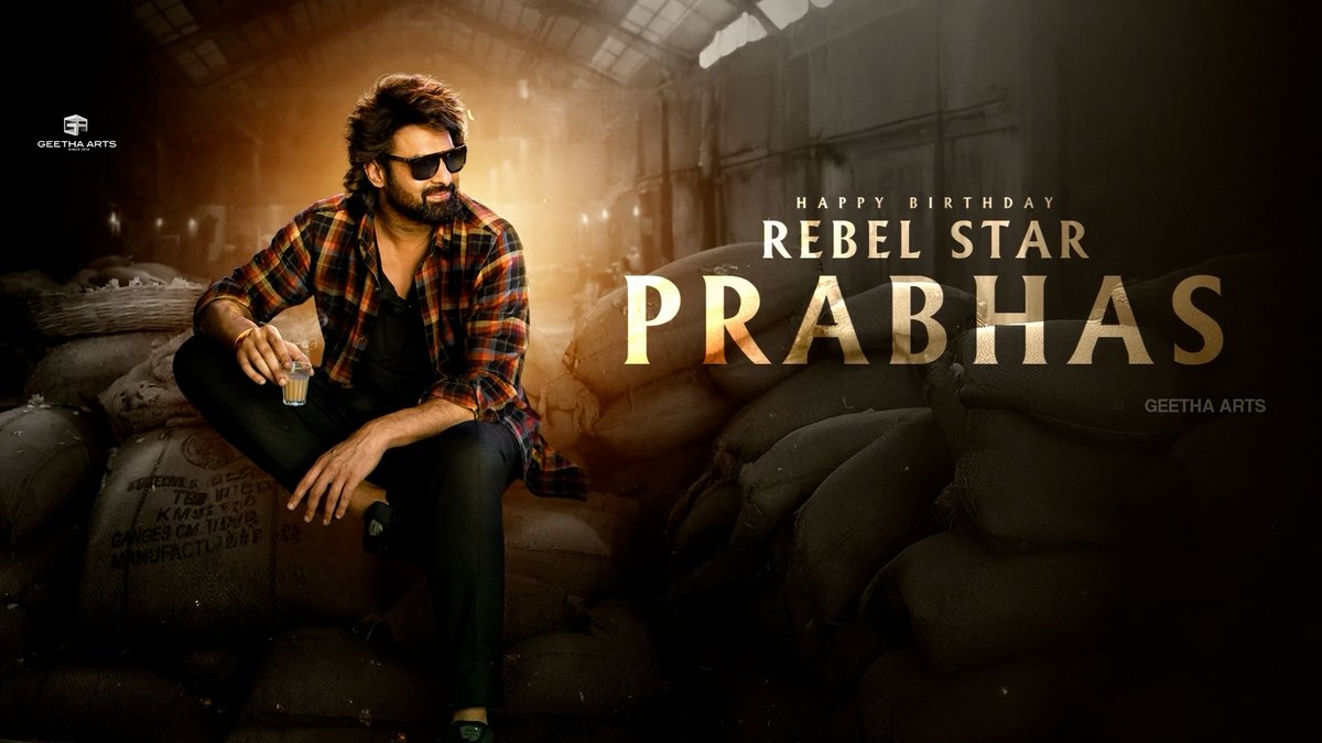 Wishing the Rebel Star 🌟 and Darling of Millions #Prabhas garu a very Happy Birthday! ❤️🎉 Here’s to more unforgettable roles and larger-than-life moments ahead! 💥 #HappyBirthdayPrabhas 💥🌠