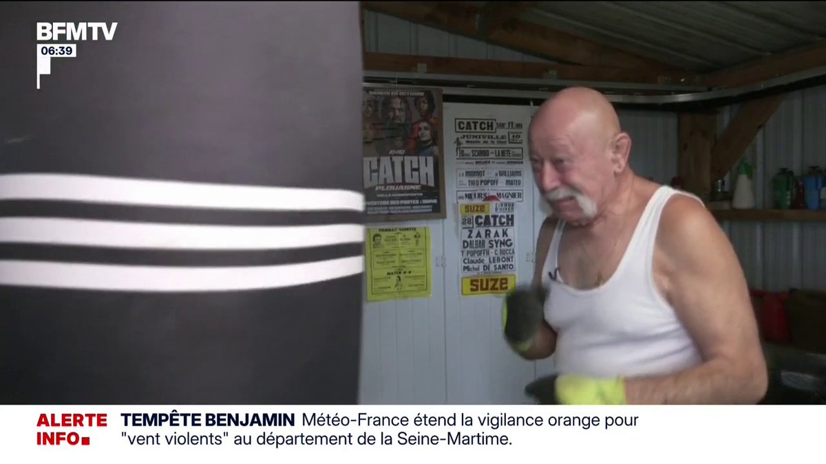 💬"J'ai passé ma vie sur le ring" ➡️Popoff le Gitan, légende du catch français, prépare son ultime combat à 82 ans