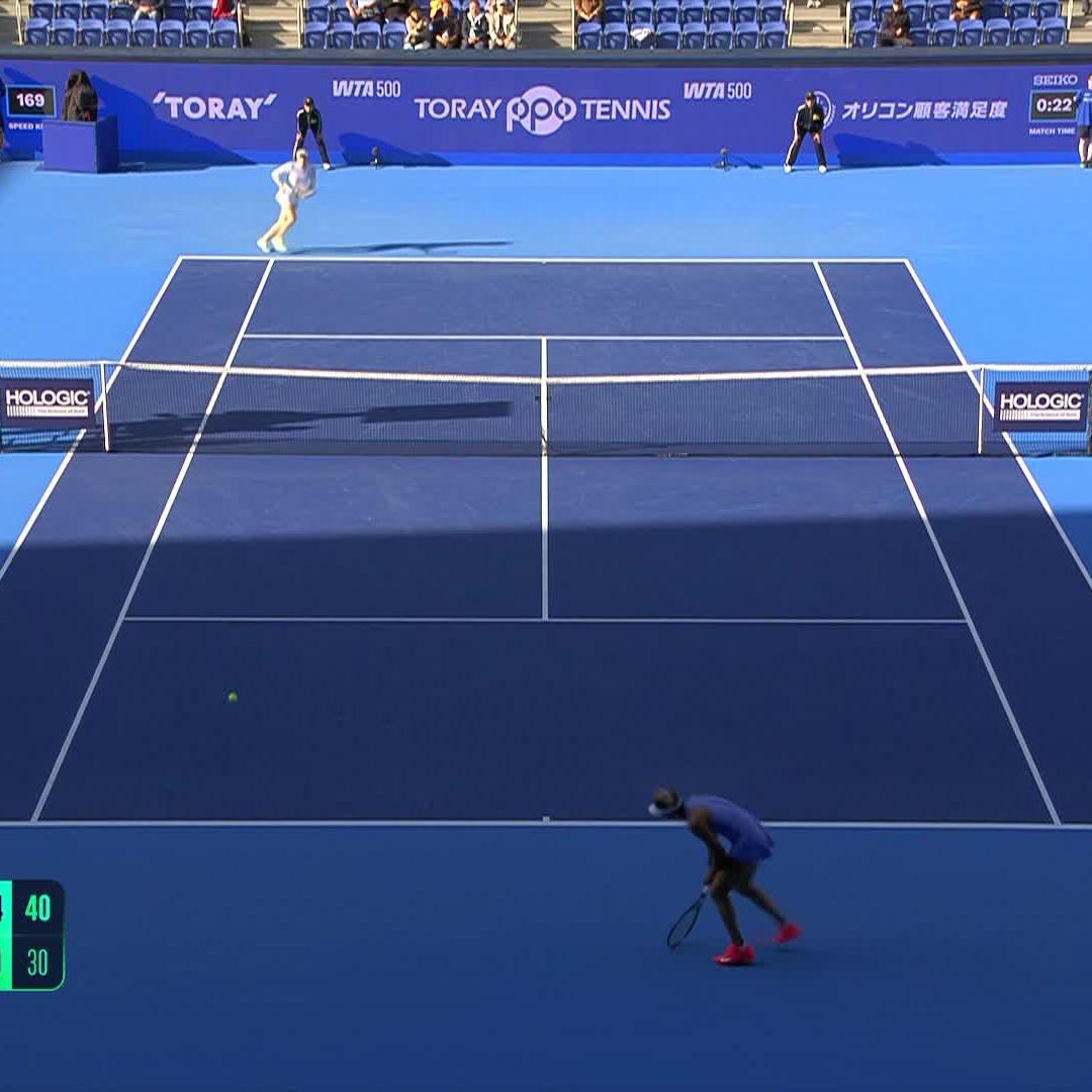 Hard hitting 💥 Ekaterina Alexandrova | #TorayPPO