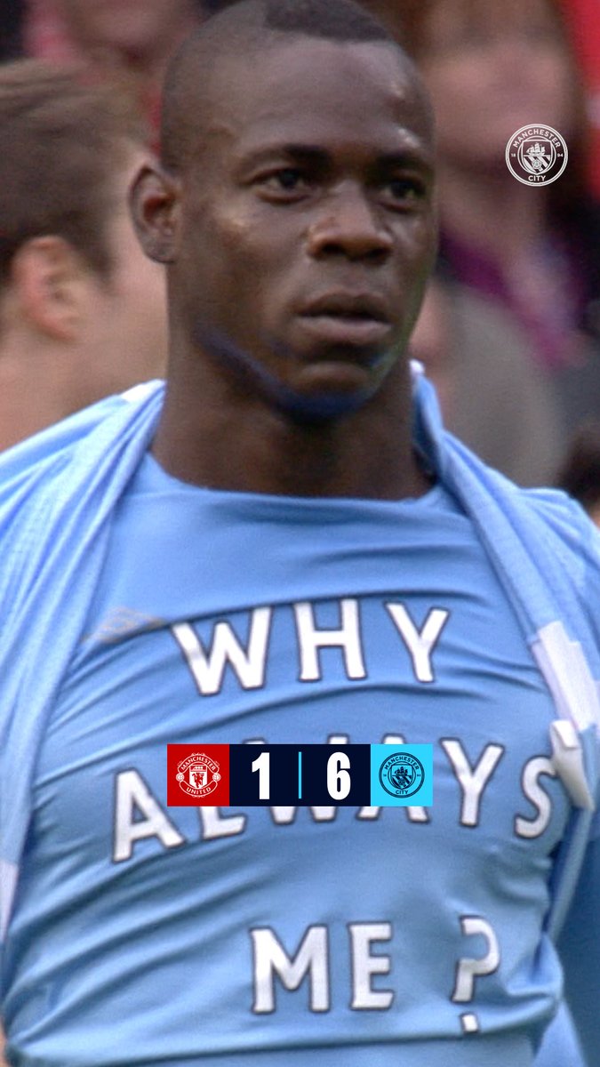 United 1-6 City. 14 years ago today ⏪🩵