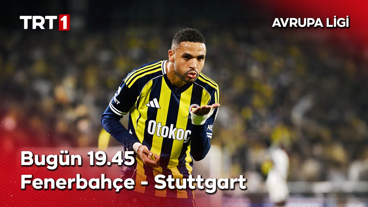 Fenerbahçe-Stuttgart maçını Gökhan Abdik sunacak.