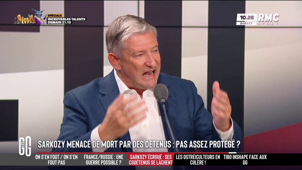 🗣️ Emmanuel de Villiers : "Ça suffit l'égalitarisme. On n'est plus en 1789. L'ancien président de la République mérite d'être respecté." #GGRMC