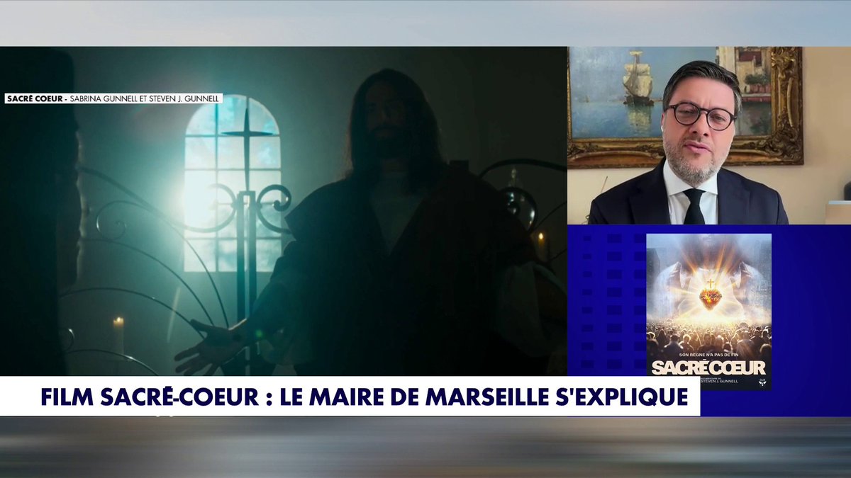 Le maire de Marseille Benoît Payan réagit à la polémique après l'interdiction du film «Sacré Coeur» : «Si nous diffusions le film au château de la Buzine, la ville de Marseille aurait été dans l'illégalité», dans #MidiNews