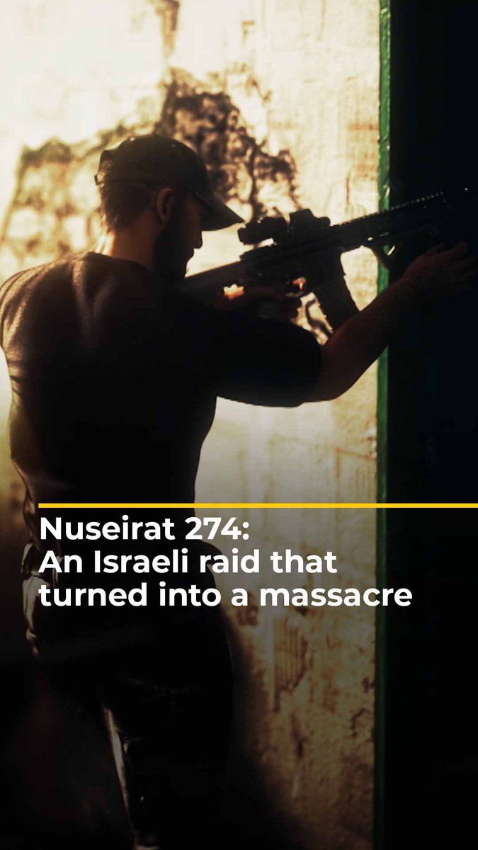 “I lost 18 members of my family on that day.” At least 274 Palestinians were killed and nearly 700 were wounded on June 8, 2024, when Israeli special forces raided the Nuseirat refugee camp to rescue four Israeli captives held in Gaza. Watch the film:
