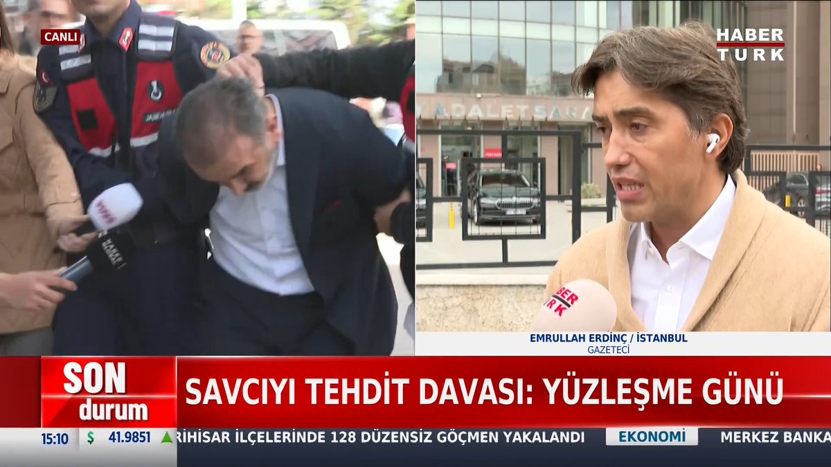📌Savcıyı tehdit davası: Yüzleşme günü Habertürk TV Özel Haberler Şefi Ceylan Sever konuğu, Gazeteci Emrullah Erdinc ile konuştu.