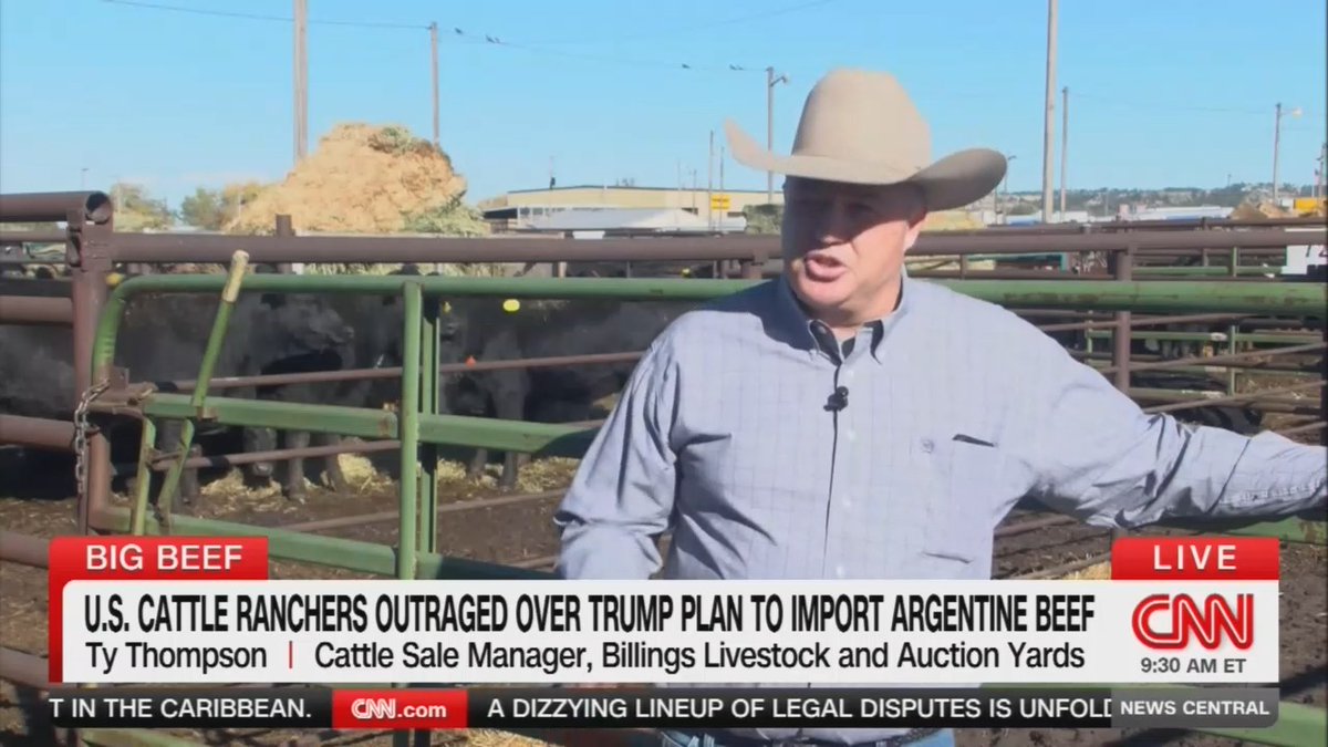 Cattle rancher: Consumers will tell us when the beef is too high. I think it's outlandish for Trump to come out and say the beef is too high and he's going to get it down himself. Trump ran on being a free market guy, so what he was saying last week goes totally against what he ran on
