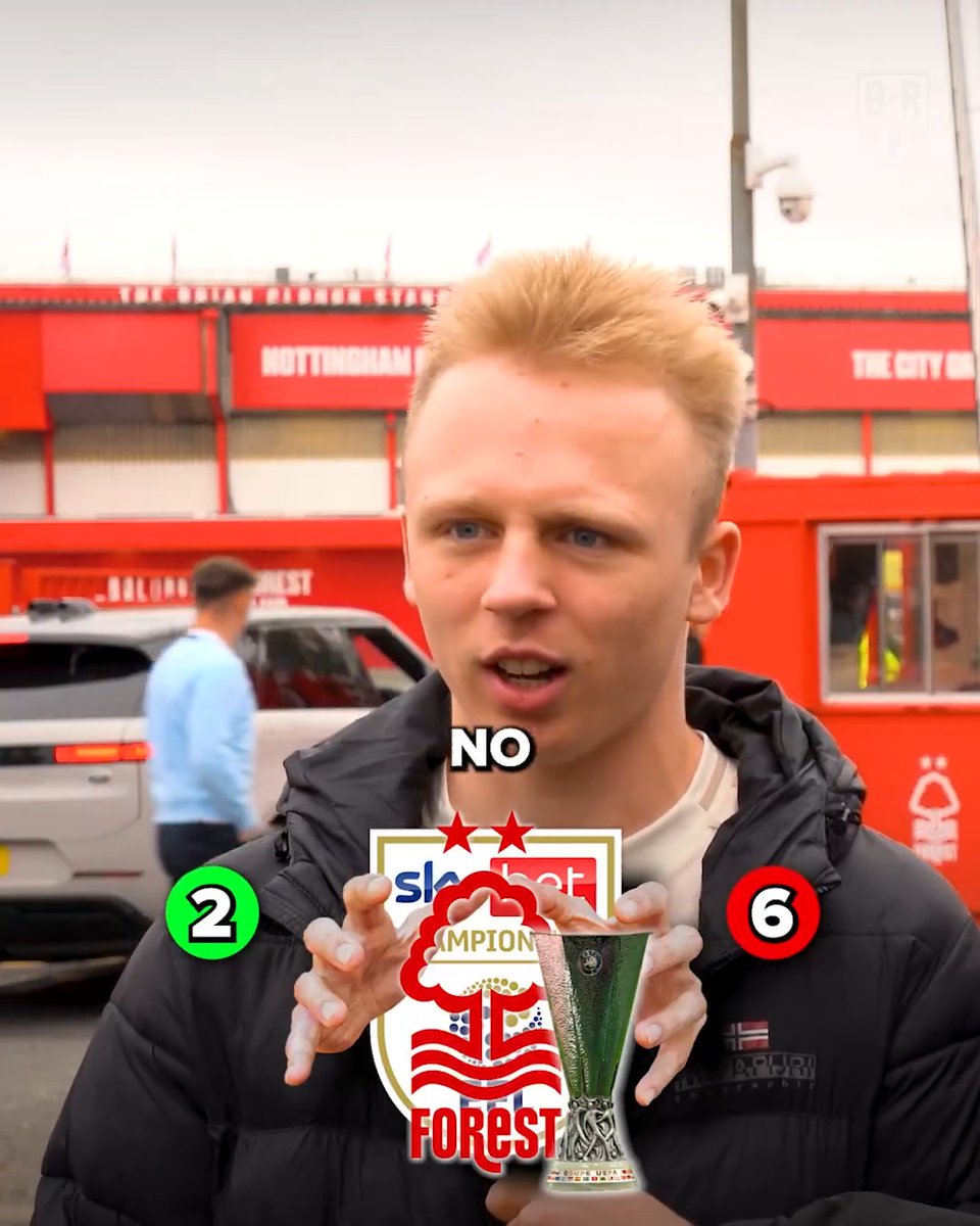 Would Forest fans be happy winning the Europa League if it meant they also got relegated? 🤔🔴