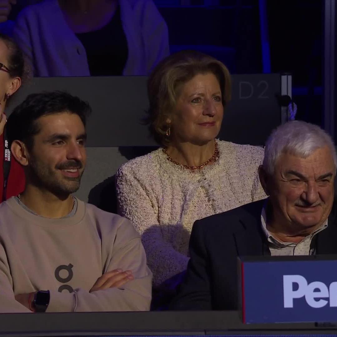 Team Shelton with some special guests 👀 #SwissIndoorsBasel